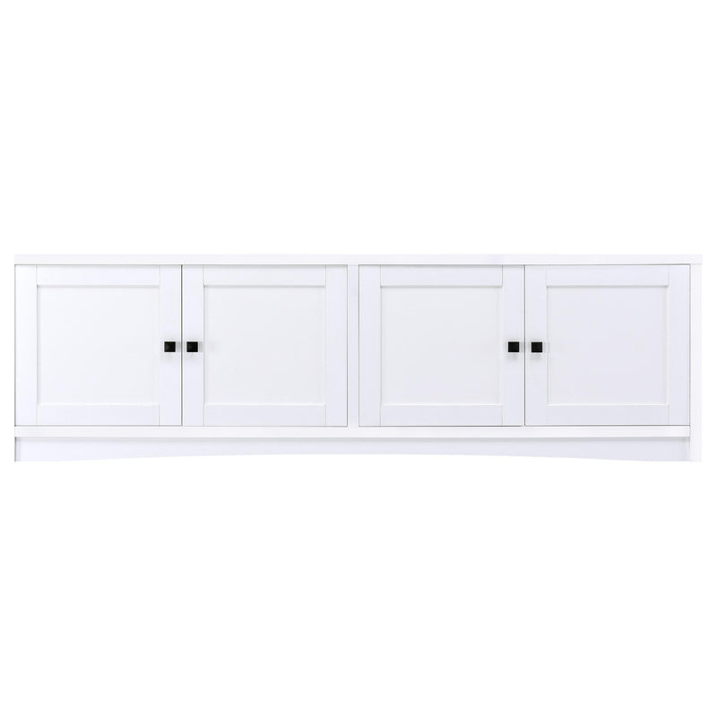 Laughlin 3-piece Entertainment Center TV Stand White - 724113-SET