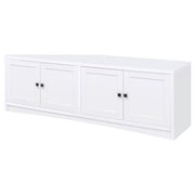 Laughlin 3-piece Entertainment Center TV Stand White - 724113-SET