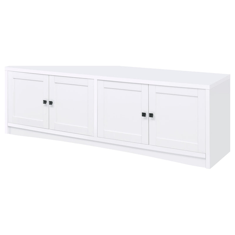 Laughlin 3-piece Entertainment Center TV Stand White - 724113-SET