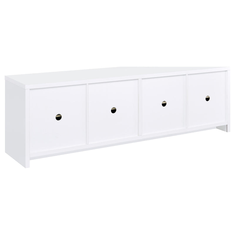 Laughlin 3-piece Entertainment Center TV Stand White - 724113-SET