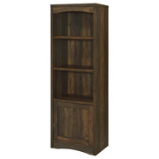 Laughlin 4-shelf Engineered Wood Media Tower Dark Pine - 724124