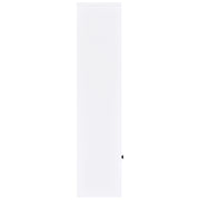 Laughlin 4-shelf Engineered Wood Media Tower White - 724114