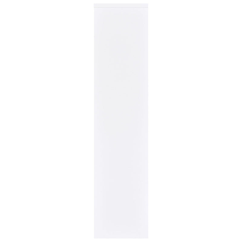 Laughlin 4-shelf Engineered Wood Media Tower White - 724114