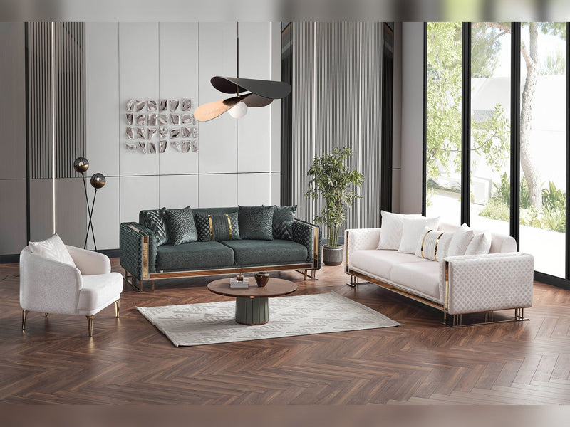 Laura Chair in White - 200-ELIF-LAU-A610-B