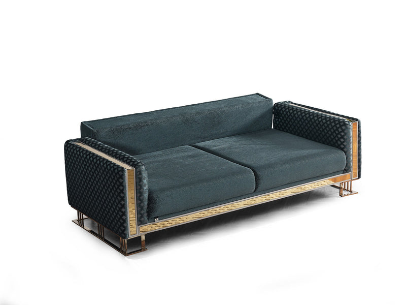 Laura Convertible Sofa in Brown - 200-ELIF-LAU-A612-3