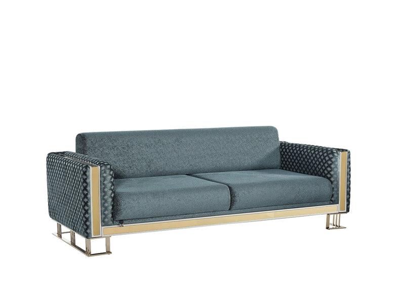 Laura Convertible Sofa in Brown - 200-ELIF-LAU-A612-3