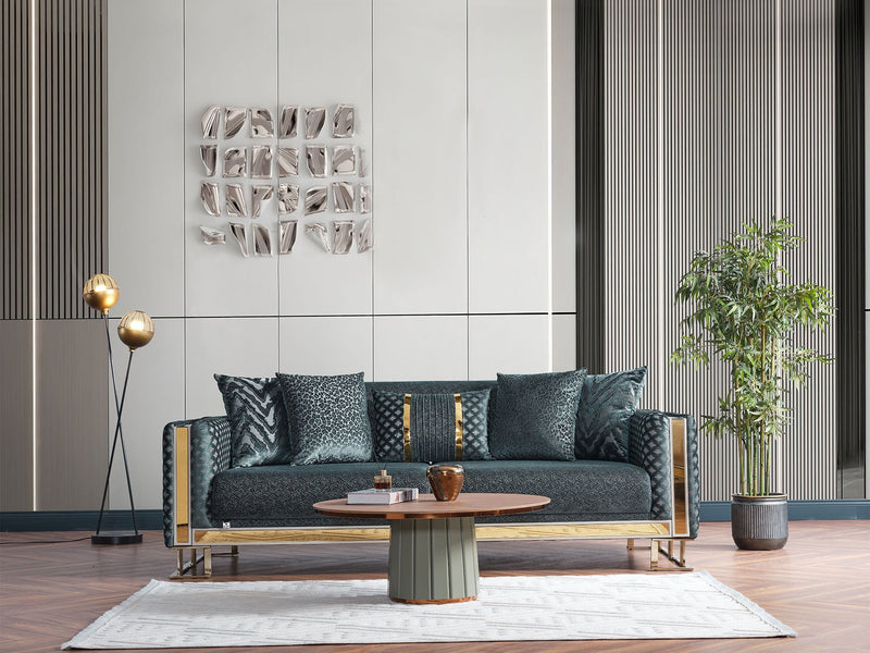 Laura Convertible Sofa in Brown - 200-ELIF-LAU-A612-3