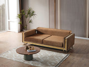Laura Convertible Sofa in Cream - 200-ELIF-LAU-A611-3