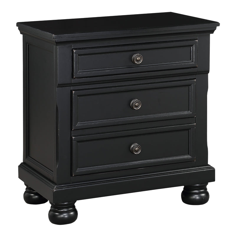 Laurelin Black Sleigh Storage Platform Bedroom Set - DMV FurnitureBedroom Set