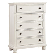 Laurelin White Sleigh Storage Platform Bedroom Set - DMV FurnitureBedroom Set