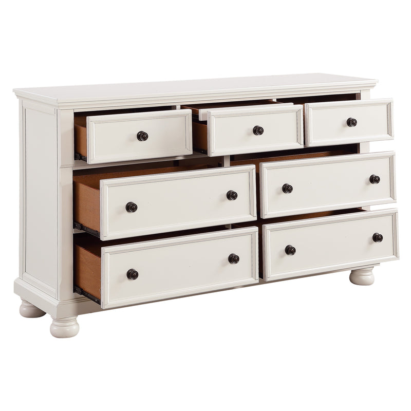 Laurelin White Sleigh Storage Platform Bedroom Set - DMV FurnitureBedroom Set