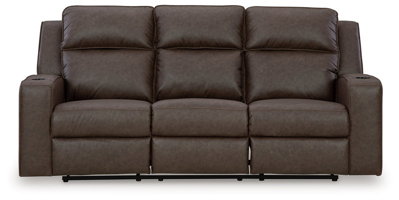 Lavenhorne Reclining Sofa with Drop Down Table - DMV FurnitureReclining Sofa