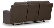 Lavenhorne Reclining Sofa with Drop Down Table - DMV FurnitureReclining Sofa