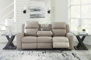 Lavenhorne Reclining Sofa with Drop Down Table - DMV FurnitureReclining Sofa
