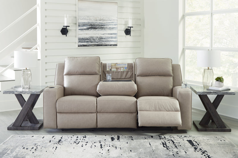 Lavenhorne Reclining Sofa with Drop Down Table - DMV FurnitureReclining Sofa