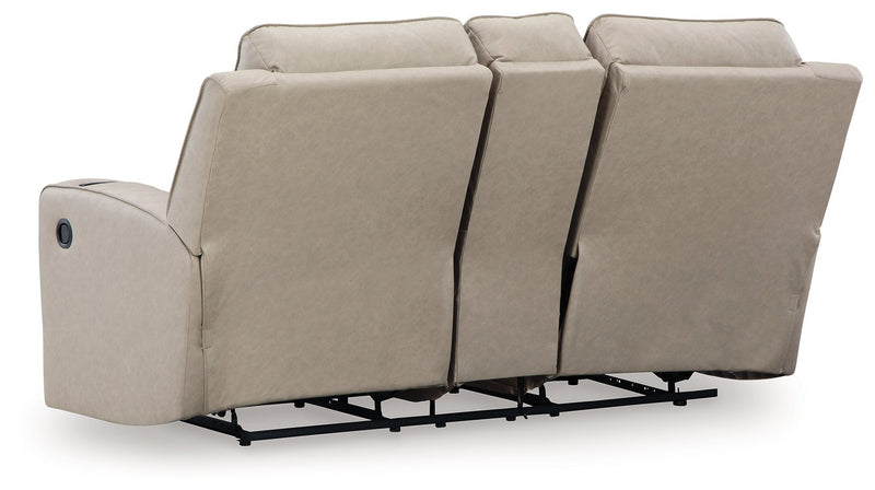 Lavenhorne Reclining Loveseat with Console - DMV FurnitureLoveseat