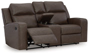 Lavenhorne Reclining Loveseat with Console - DMV FurnitureLoveseat