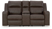 Lavenhorne Reclining Loveseat with Console - DMV FurnitureLoveseat