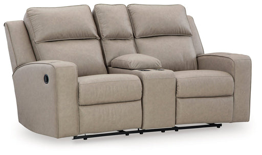 Lavenhorne Reclining Loveseat with Console - DMV FurnitureLoveseat