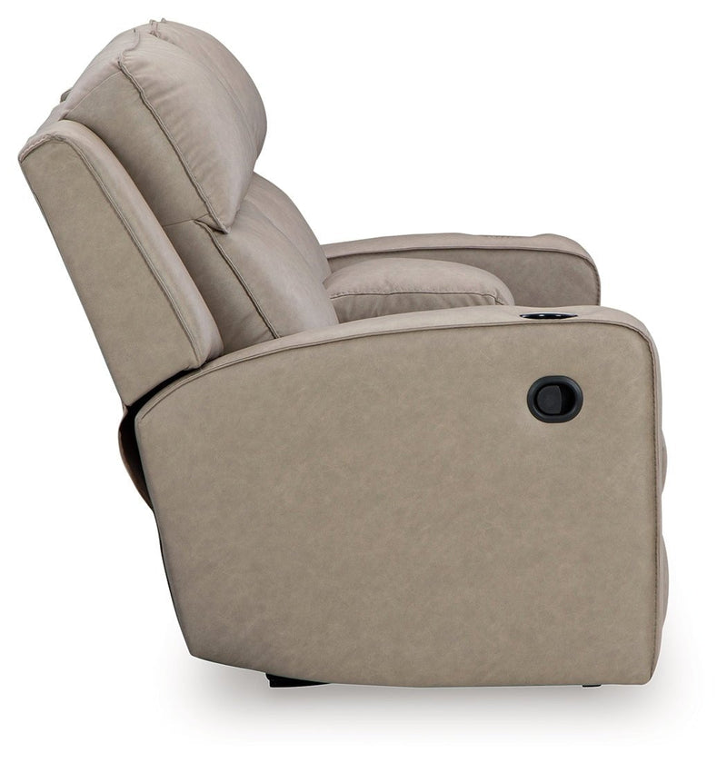 Lavenhorne Reclining Loveseat with Console - DMV FurnitureLoveseat