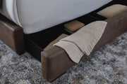 Lavernty Coffee King Upholstered Storage Bed - PCB9002B2