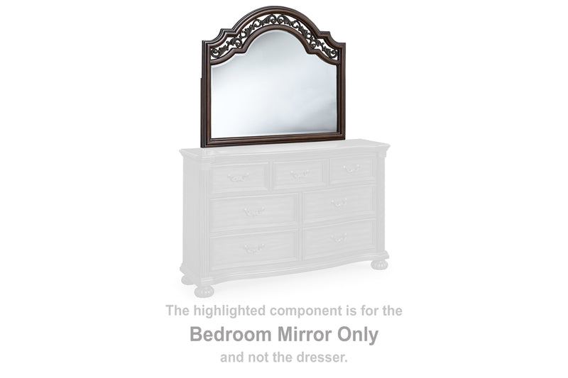 Lavinton Brown Bedroom Mirror - B764-36