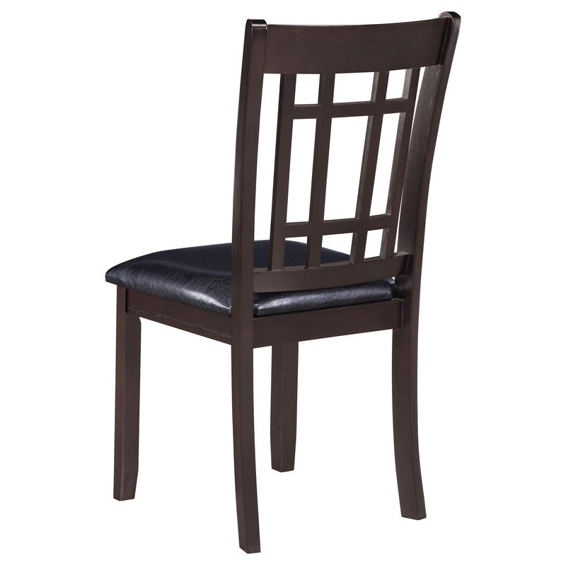 Lavon 5-piece Oval Extension Leaf Dining Set Espresso - 102671-S5