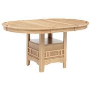 Lavon 5-piece Oval Extension Leaf Dining Set Light Oak - 106620-S5