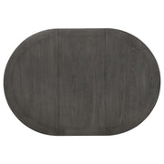 Lavon 5-piece Oval Extension Leaf Dining Set Medium Grey - 108211-S5