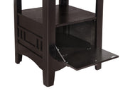 Lavon Oval 60-inch Counter Height Extension Dining Table Espresso - 102888