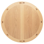 Lavon Oval 60-inch Counter Height Extension Dining Table Light Oak - 106628
