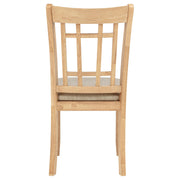 Lavon Wood Dining Side Chair Linen and Light Oak (Set of 2) - 106622