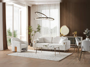 Law Convertible Sofa in White - 200-ELIF-LAW-A510-3