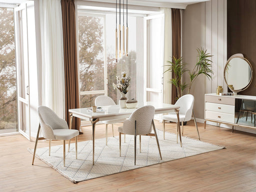 Law Dining Table - 200-ELIF-LAW-A512-DT-6
