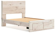 Lawroy Light Natural Full Panel Storage Bed - B2310B20