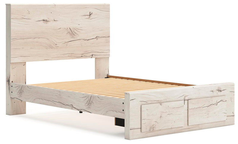 Lawroy Light Natural Full Panel Storage Bed - B2310B20