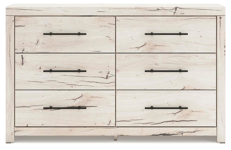 Lawroy Light Natural Full Storage Bed, Dresser and Nightstand - B2310B50