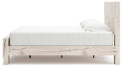 Lawroy Light Natural King Panel Bed with Storage - B2310B12