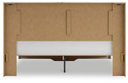 Lawroy Light Natural King Storage Bed, Dresser and Nightstand - B2310B39