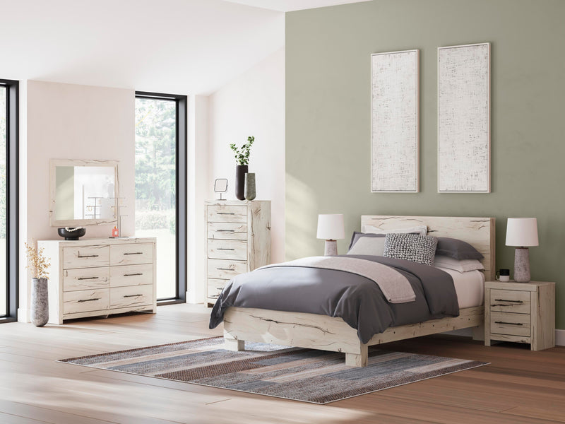 Lawroy Light Natural Queen Panel Bed - B2310B2