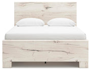 Lawroy Light Natural Queen Panel Bed with Storage - B2310B8