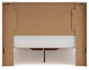 Lawroy Light Natural Queen Storage Bed, 2 Dressers, Mirror and 2 Nightstands - B2310B49