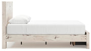Lawroy Light Natural Queen Storage Bed, Dresser and Nightstand - B2310B38