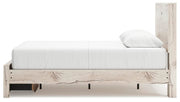 Lawroy Light Natural Queen Storage Bed, Dresser and Nightstand - B2310B38