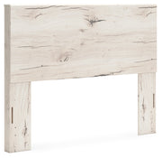 Lawroy Queen Panel Headboard with Dresser in Light Natural from Ashley - DMV Furniture