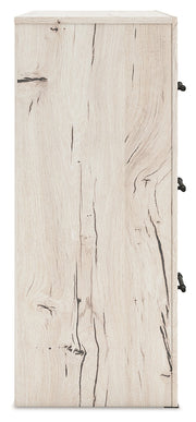 Lawroy Twin Panel Headboard with Dresser in Light Natural from Ashley - DMV Furniture