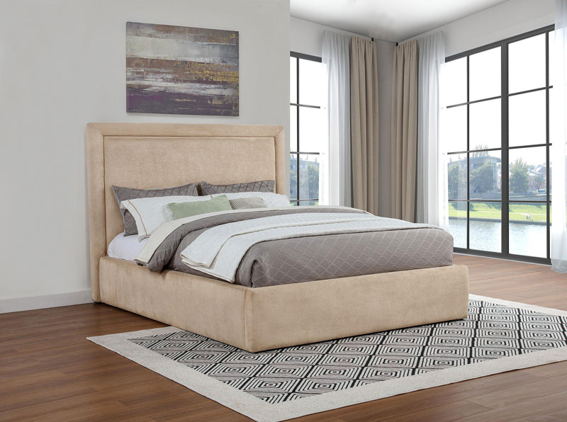Lawson 54-inch Upholstered Eastern King Platform Bed Saddle - 315835LKE