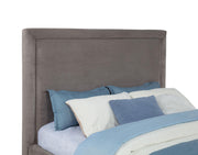 Lawson 54-inch Upholstered Queen Platform Bed Mushroom - 315835MQ