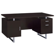 Lawtey 60-inch 2-drawer Office Computer Desk Cappuccino - 801521