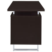 Lawtey 60-inch 2-drawer Office Computer Desk Cappuccino - 801521